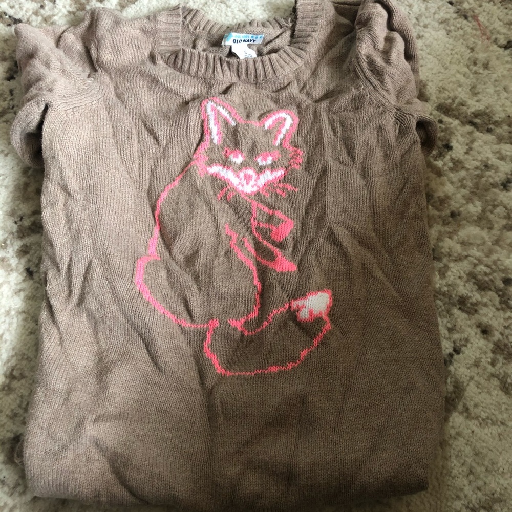 cute fox sweater